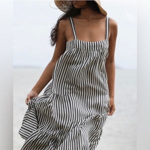 Jenni Kayne Summer Dress in Ink Stripe